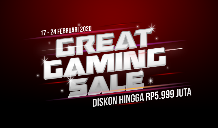 Promo Februari Kliknklik, Laptop Gaming Diskon Hingga 5.9Juta!