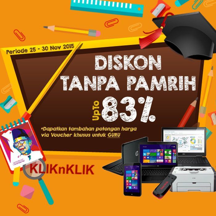 Special Diskon Tanpa Pamrih, Untukmu Guru