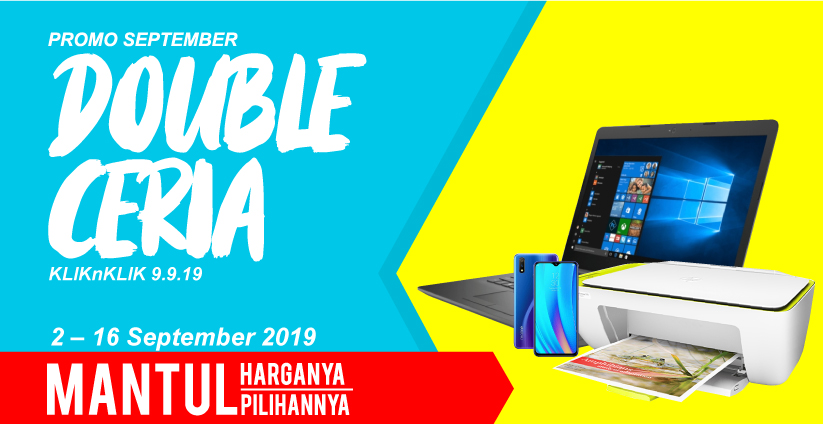 Promo September Double Ceria