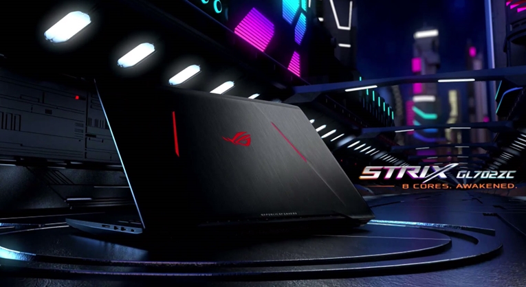 ASUS ROG Strix GL702ZC, Prosesor 8 Inti Bersiap Untuk Bermain